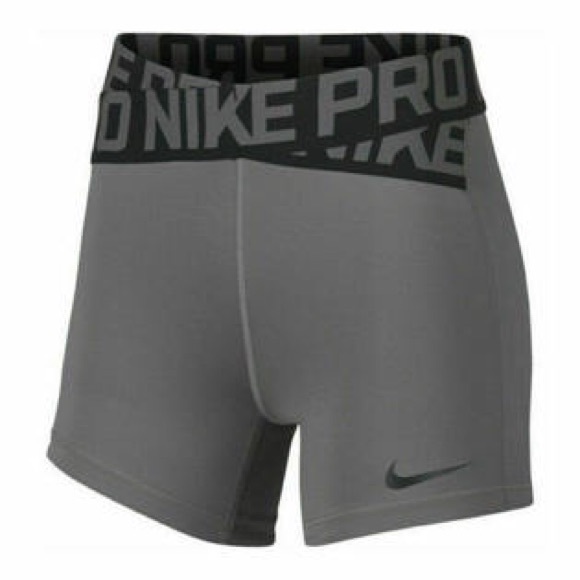 nike pro intertwist shorts grey